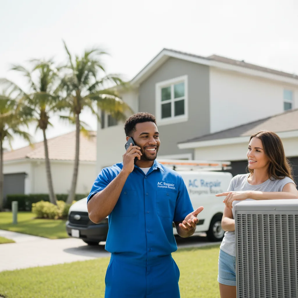 AC Repair Pompano Beach customer support in Sanborn